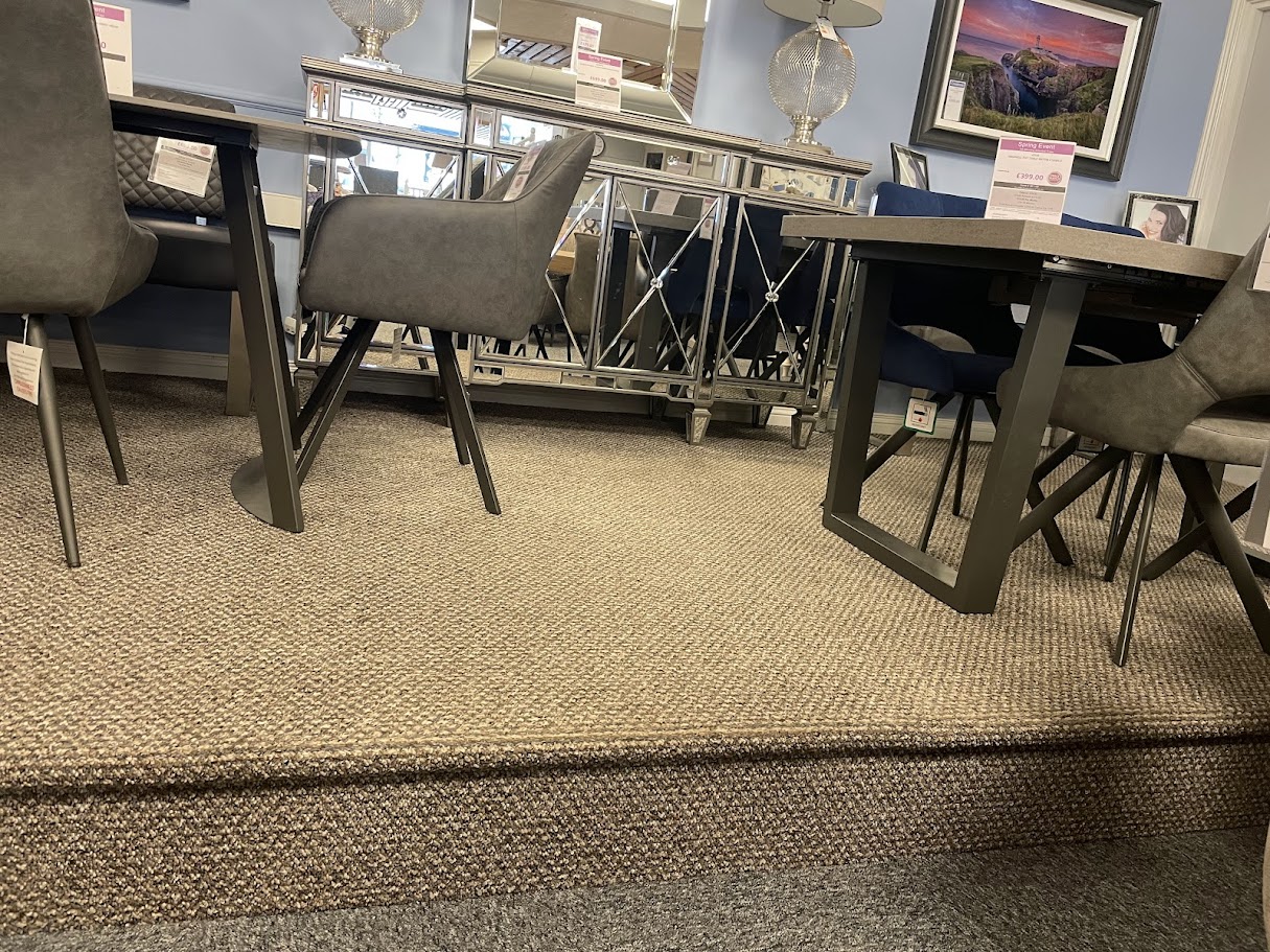 TM Flooring fitted a furniture showroom